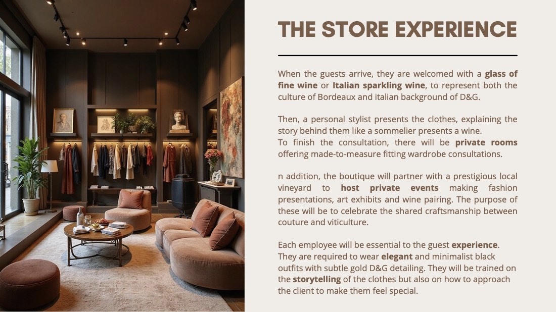 Dolce & Gabbana, a new boutique in Bordeaux, page 28
