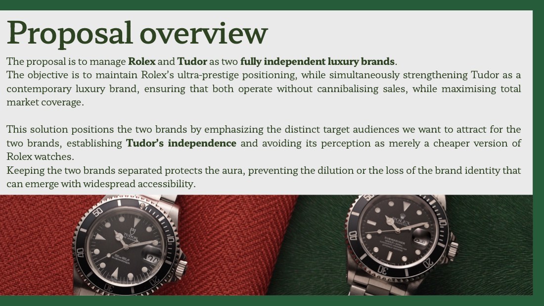 Rolex and Tudor, one house and two brands, page 16