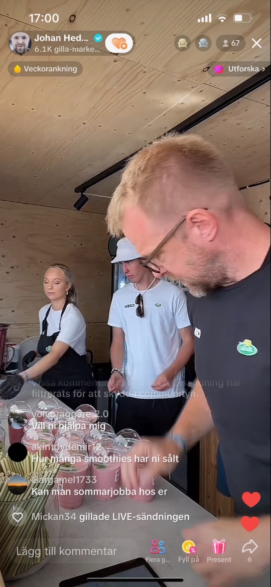 A live story from Lollapalooza with the food creator Matgeek